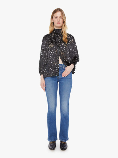 Natalie Martin Iris Top - Midnight Burnout