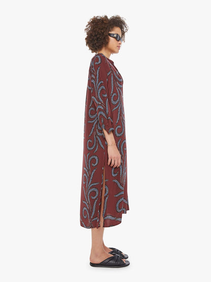 Natalie Martin MB Dress - Feather Bordeaux