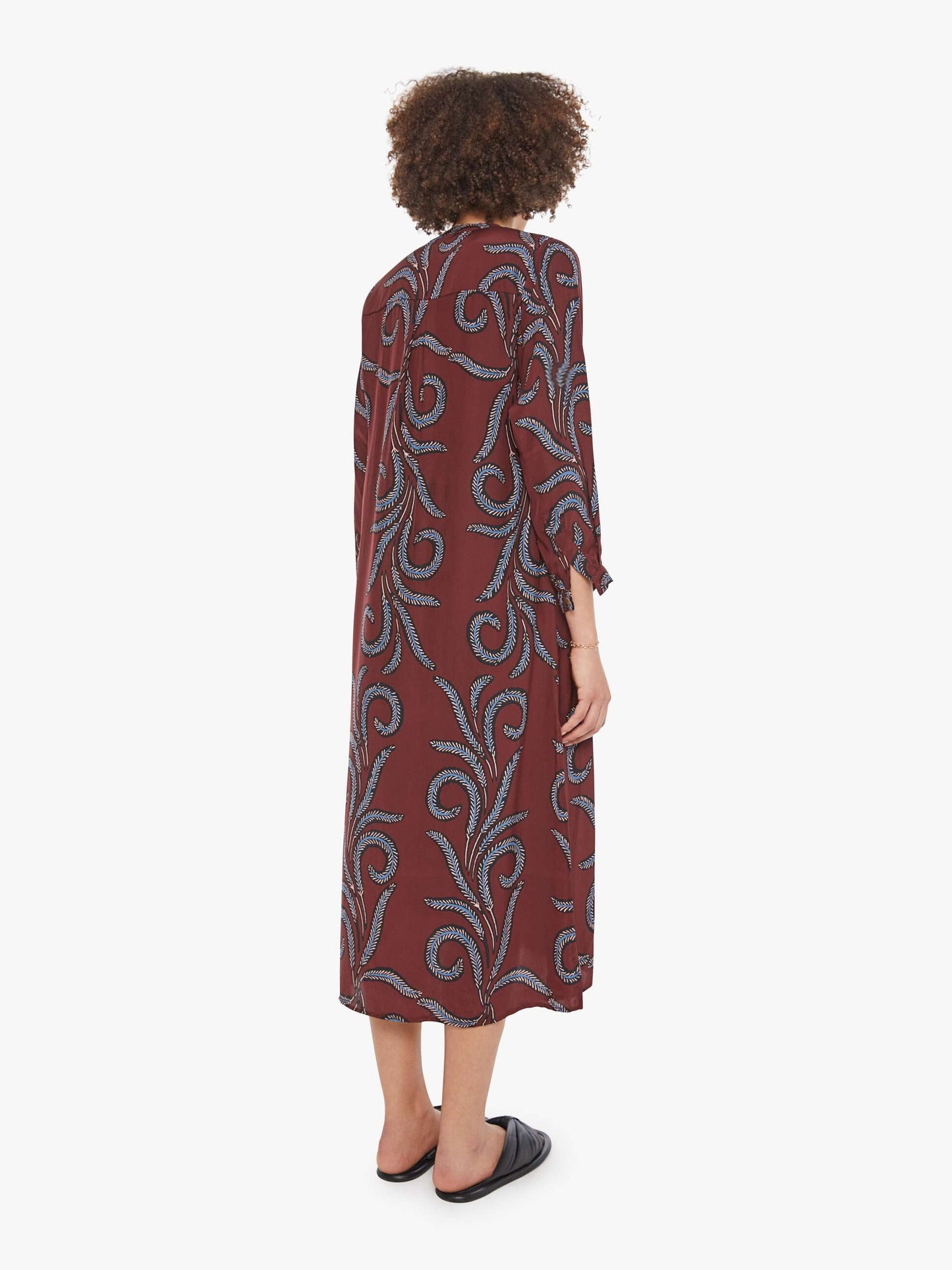 Natalie Martin MB Dress - Feather Bordeaux