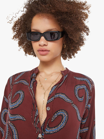 Natalie Martin MB Dress - Feather Bordeaux