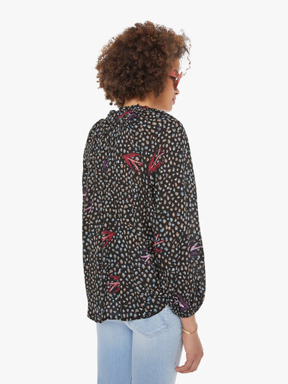Natalie Martin Penny Blouse - Swallow Black
