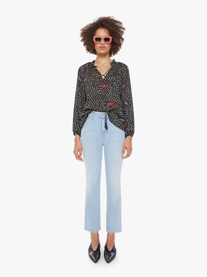 Natalie Martin Penny Blouse - Swallow Black