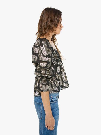 Alix of Bohemia Priya Top - Gunmetal