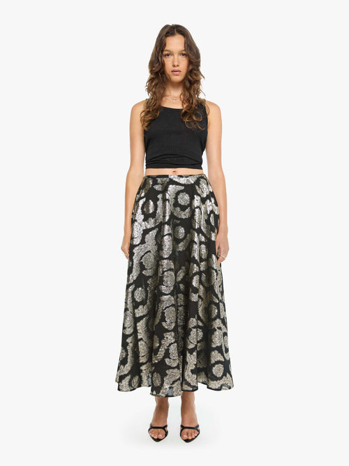 Alix of Bohemia Roxanne Skirt - Gunmetal