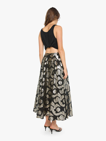Alix of Bohemia Roxanne Skirt - Gunmetal