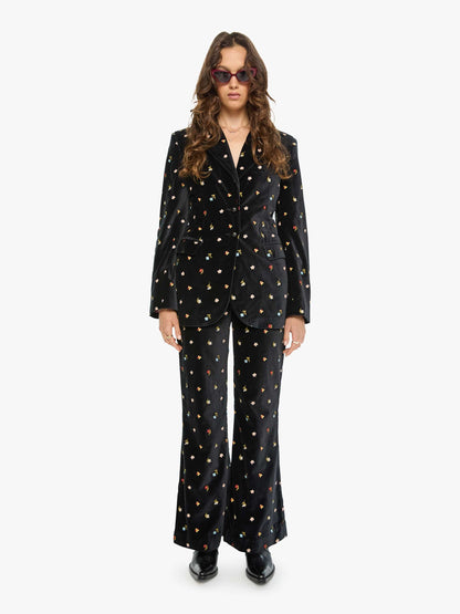 Alix of Bohemia Afternoon  Blazer - Onyx Bouquet