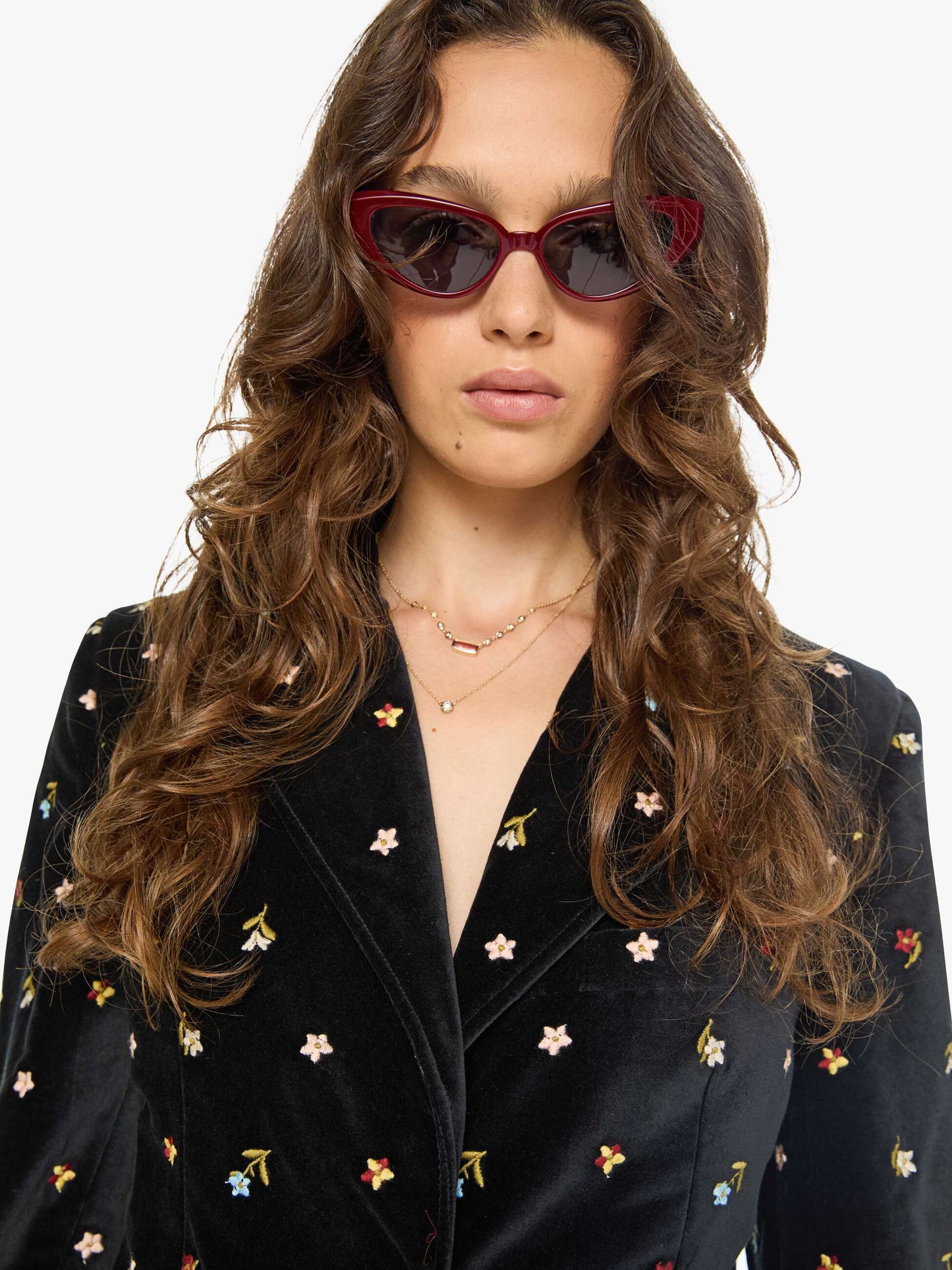 Alix of Bohemia Afternoon  Blazer - Onyx Bouquet