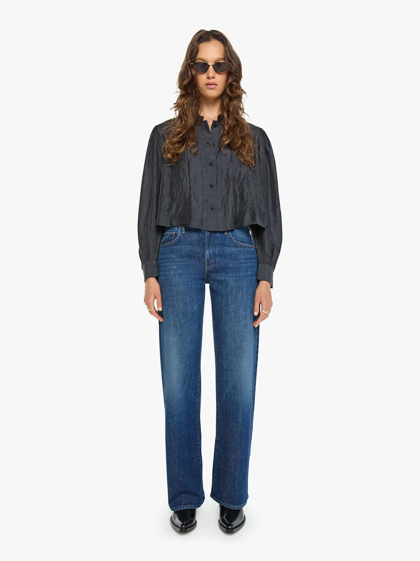 Alix of Bohemia Ryle Shirt - Onyx