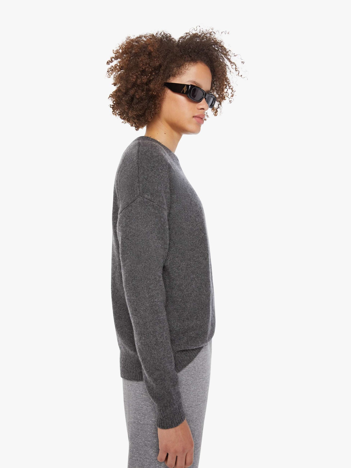 SPRWMN Heart Logo Sweatshirt - Grey