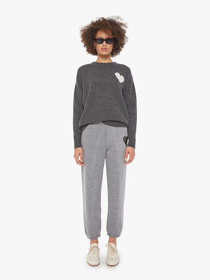 SPRWMN Heart Logo Sweatshirt - Grey