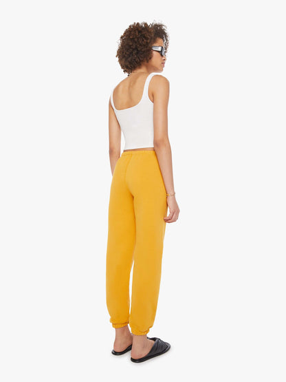 SPRWMN Mini Logo Sweatpants - Mustard