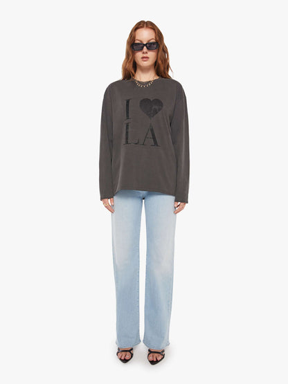 SPRWMN I Love LA Sweatshirt - Vintage Black