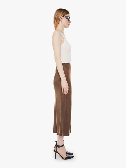 SABLYN Miranda C Scallop Trim Skirt - Swiss Brown