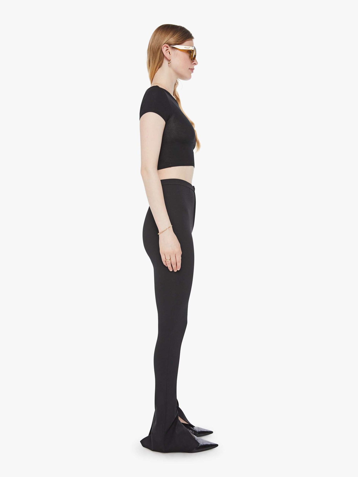 SABLYN Leo Long Legging With Slit - Black