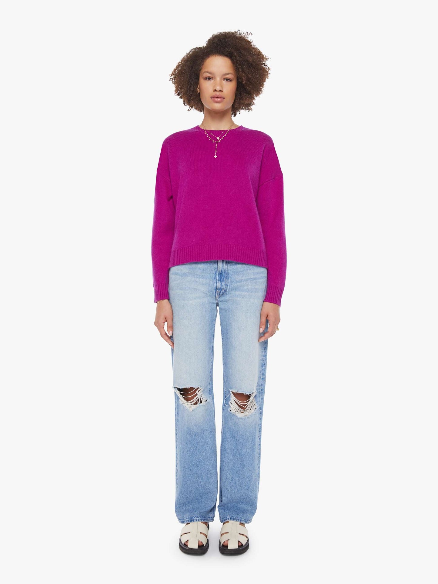 XiRENA Lela Sweater - Electric Violet