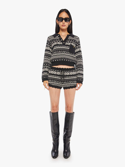 Alix Of Bohemia Liza Top - Black Marble