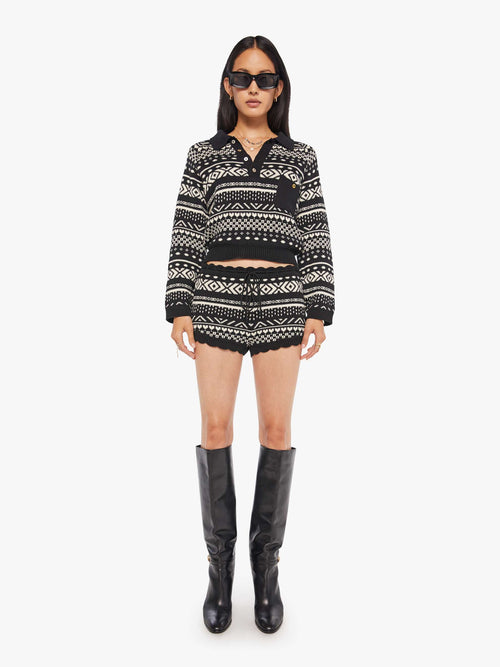 Alix Of Bohemia Shea Short - Black Marble