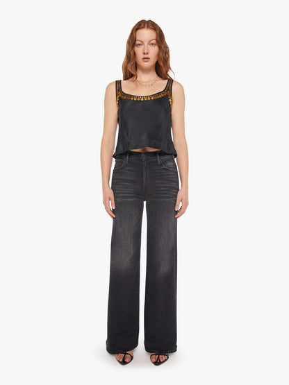 Alix Of Bohemia Fiona Gilded Coin Top - Black