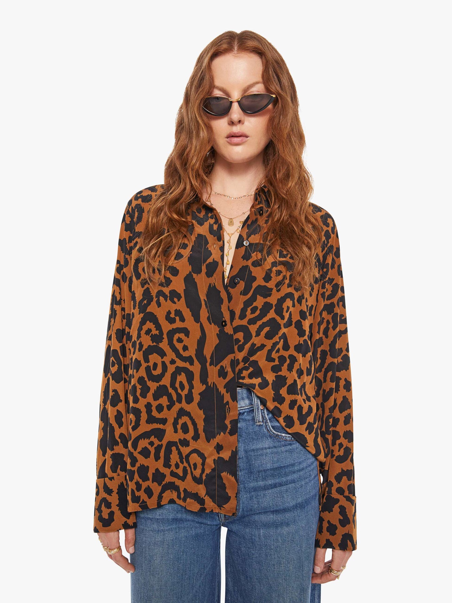 Alix Of Bohemia Dana Shirt - Leopard