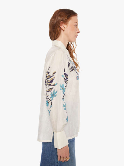 Alix Of Bohemia Dana Shirt - Misted Lily
