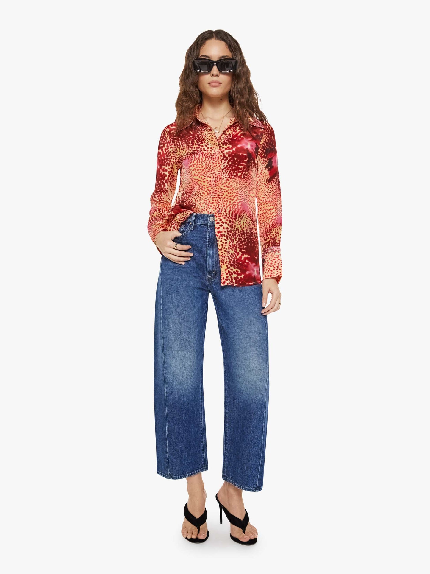 Maria Cher Aiden Shirt - Wild Pink