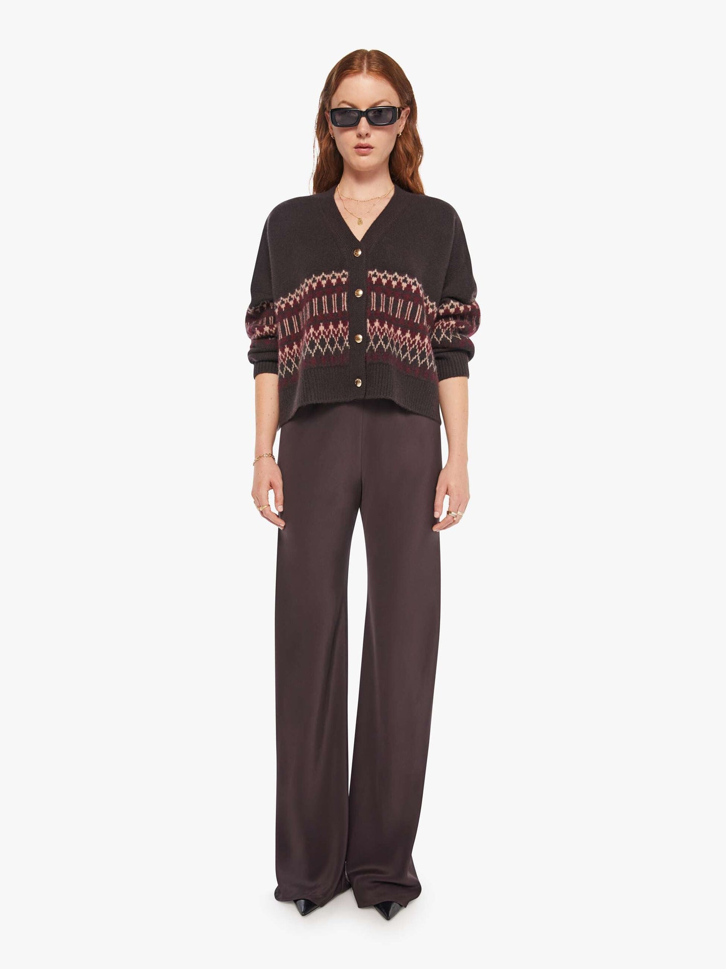 SABLYN Elliot B Cardigan - Oak Tree Multi