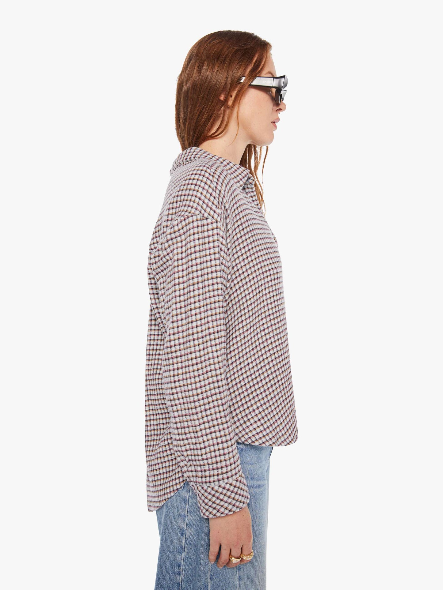 XiRENA Jordy Shirt - Baby Blue Check