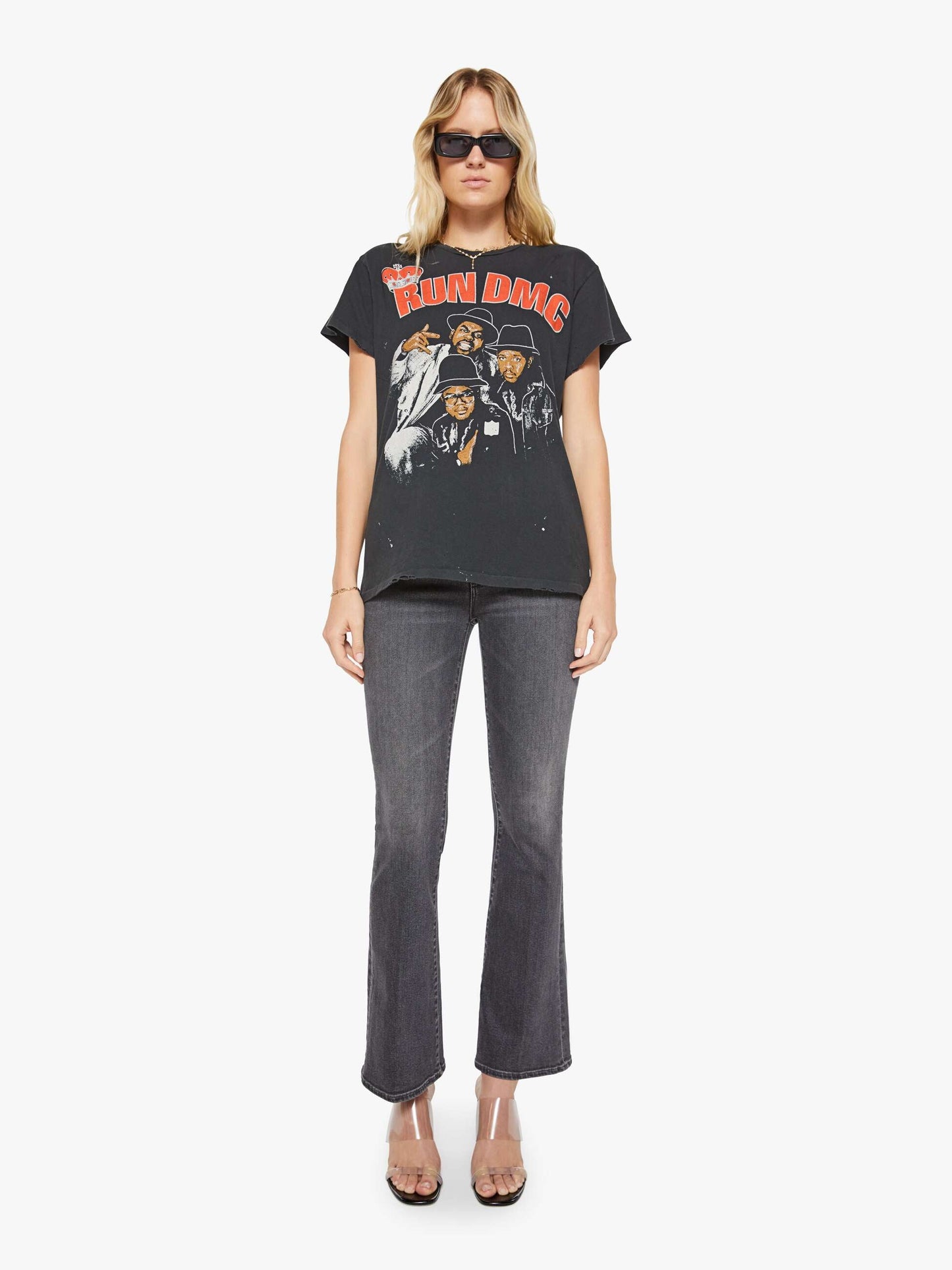 MadeWorn Run DMC Tee - Coal