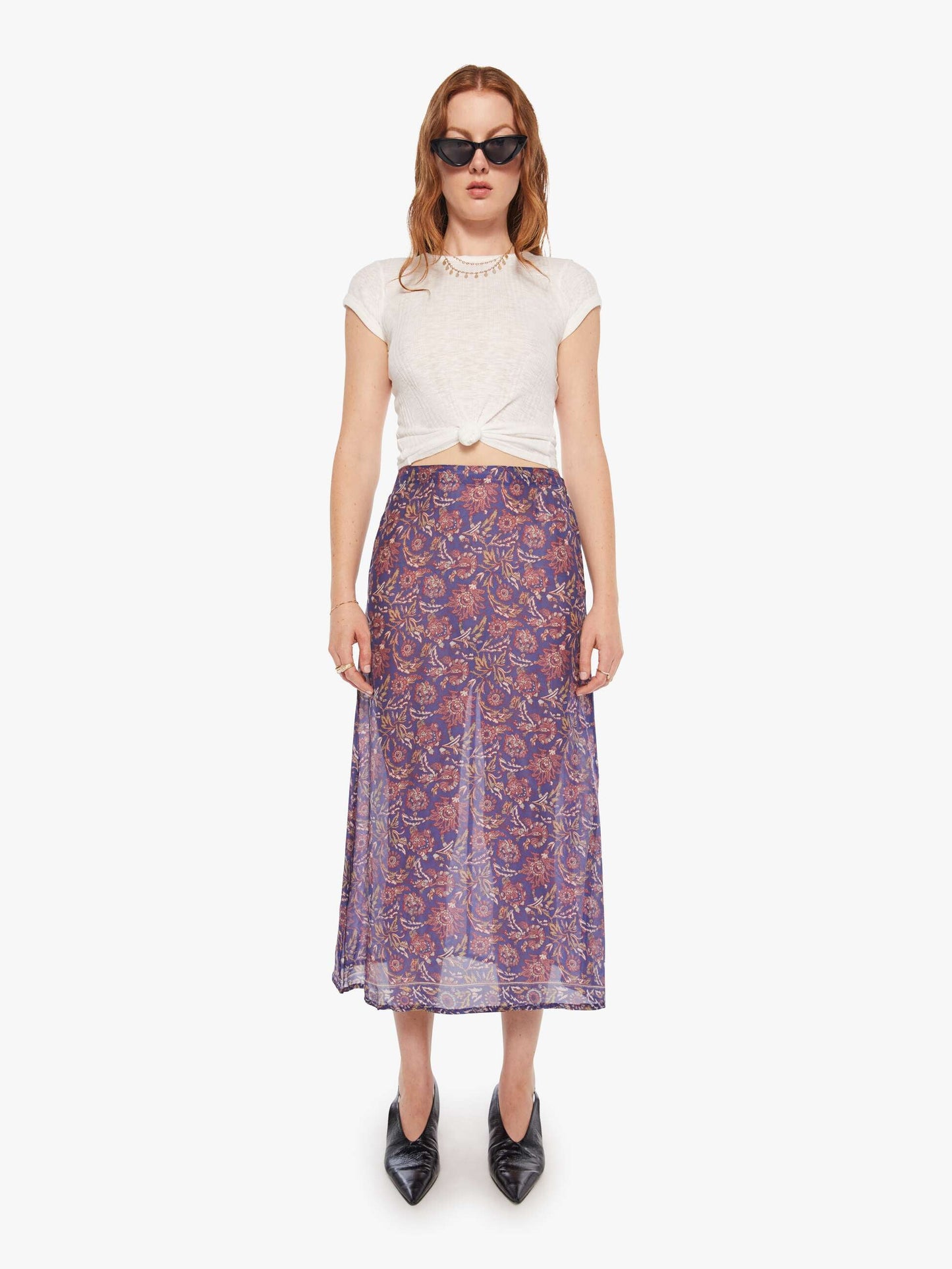 Natalie Martin Anita Skirt - Artichoke Mariner