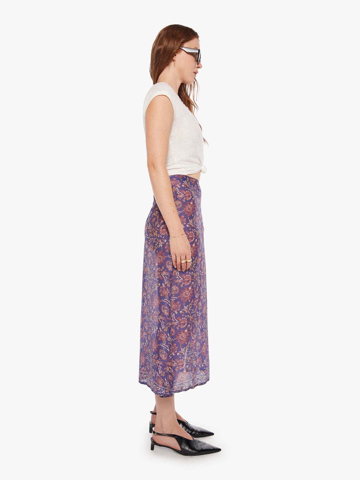 Natalie Martin Anita Skirt - Artichoke Mariner