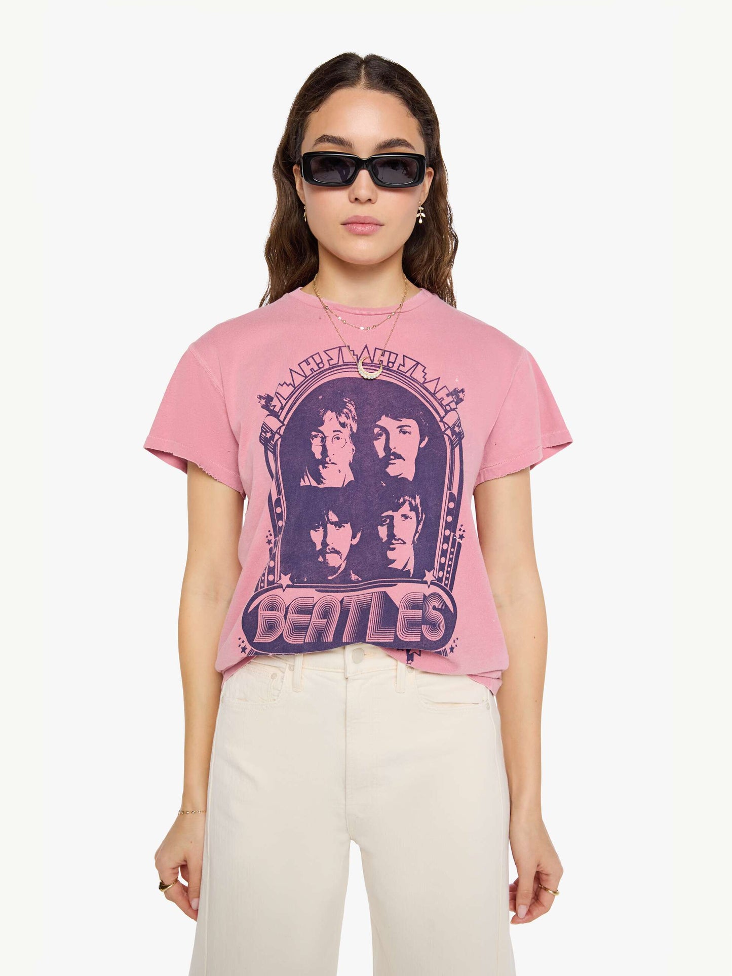 MadeWorn The Beatles Tee - Petal