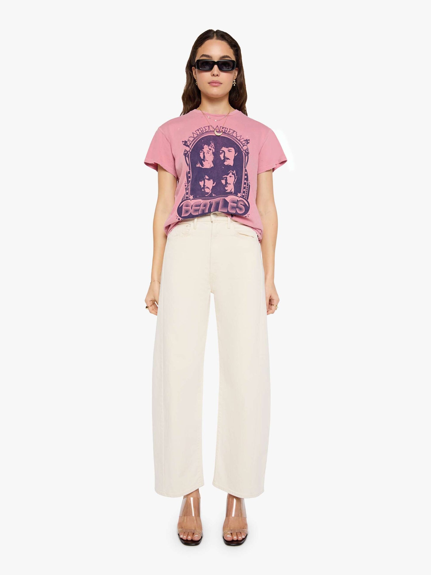MadeWorn The Beatles Tee - Petal