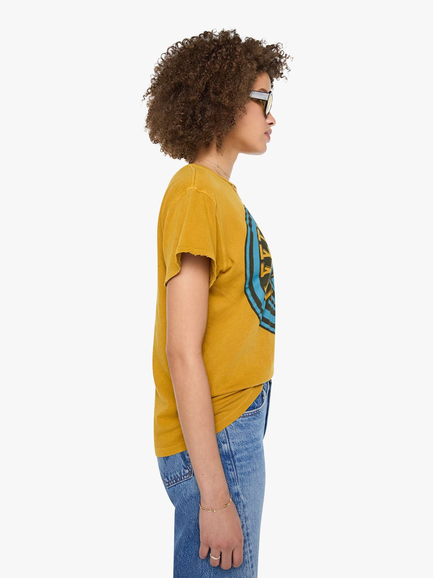 MadeWorn Fleetwood Mac Tee - Mustard
