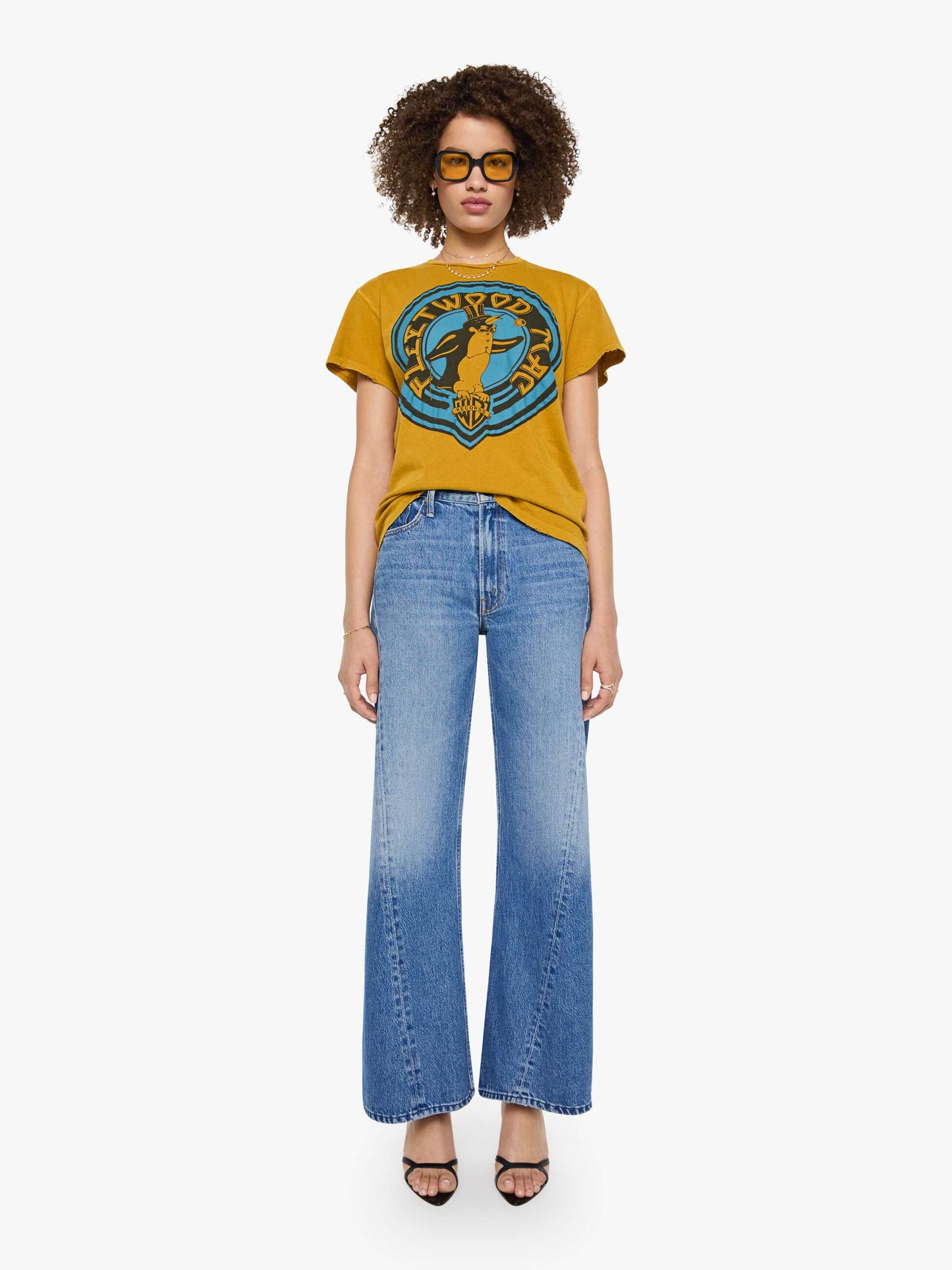 MadeWorn Fleetwood Mac Tee - Mustard