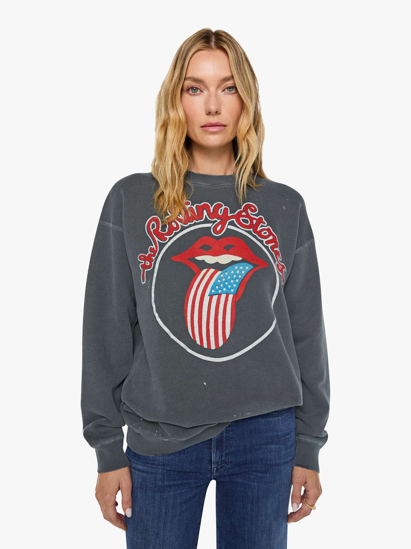 MadeWorn Rolling Stones Sweatshirt - Dusk