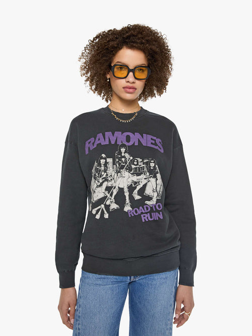MadeWorn Ramones Sweatshirt - Coal