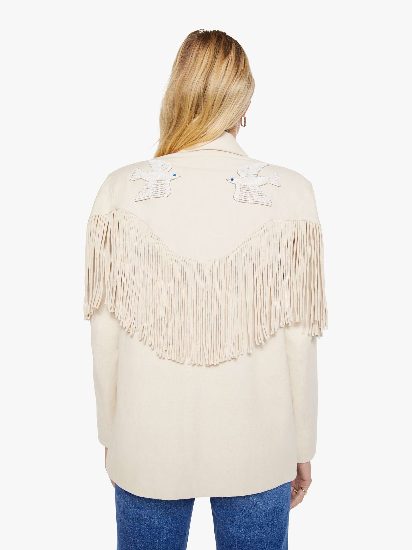 Alix of Bohemia Jude Fringe Jacket - Dune