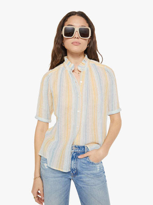 Alix of Bohemia Winnie Shirt - Sunwash Stripe