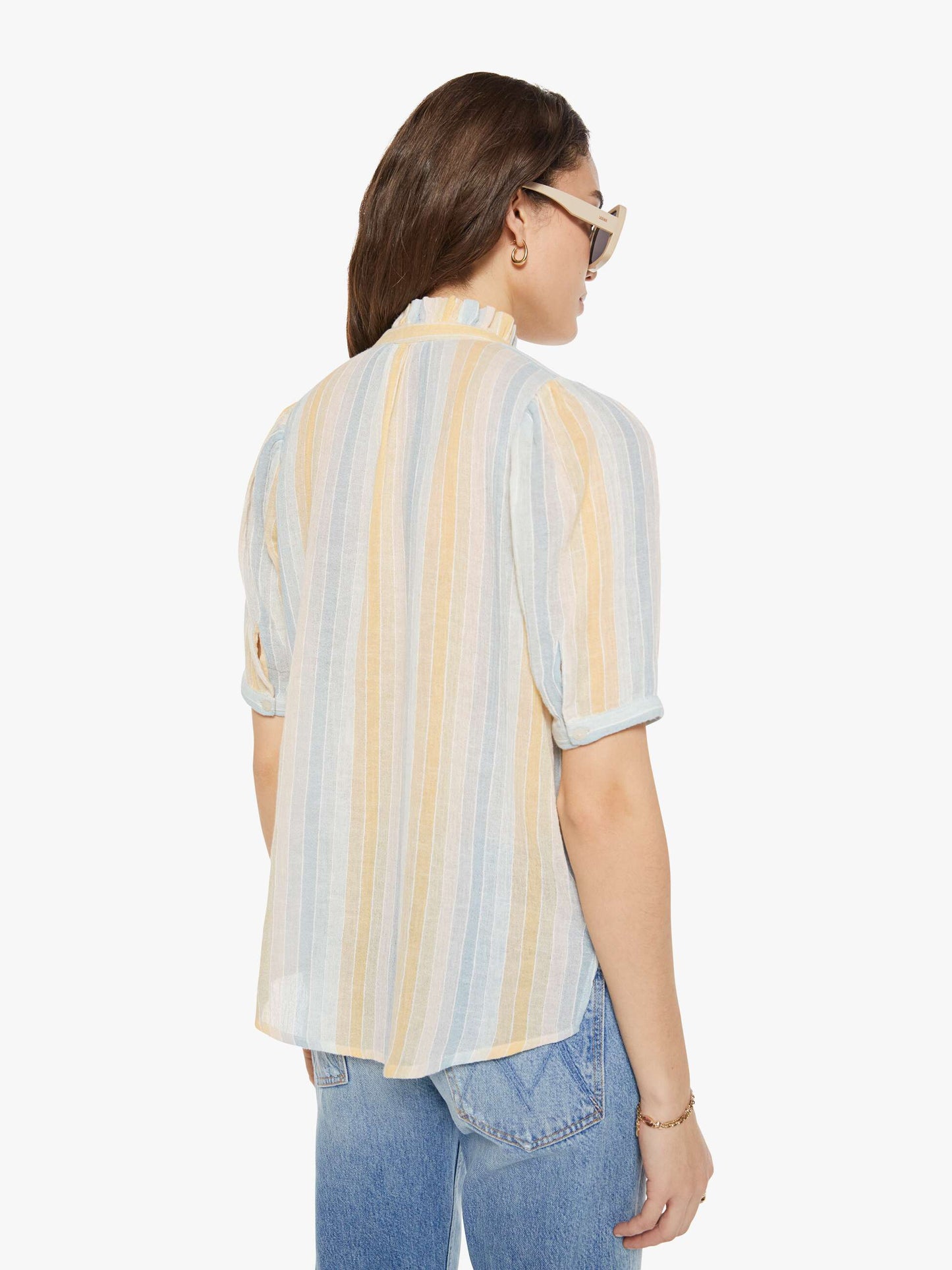 Alix of Bohemia Winnie Shirt - Sunwash Stripe