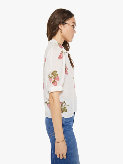 Alix of Bohemia Peyton Shirt - Strawberry Dot