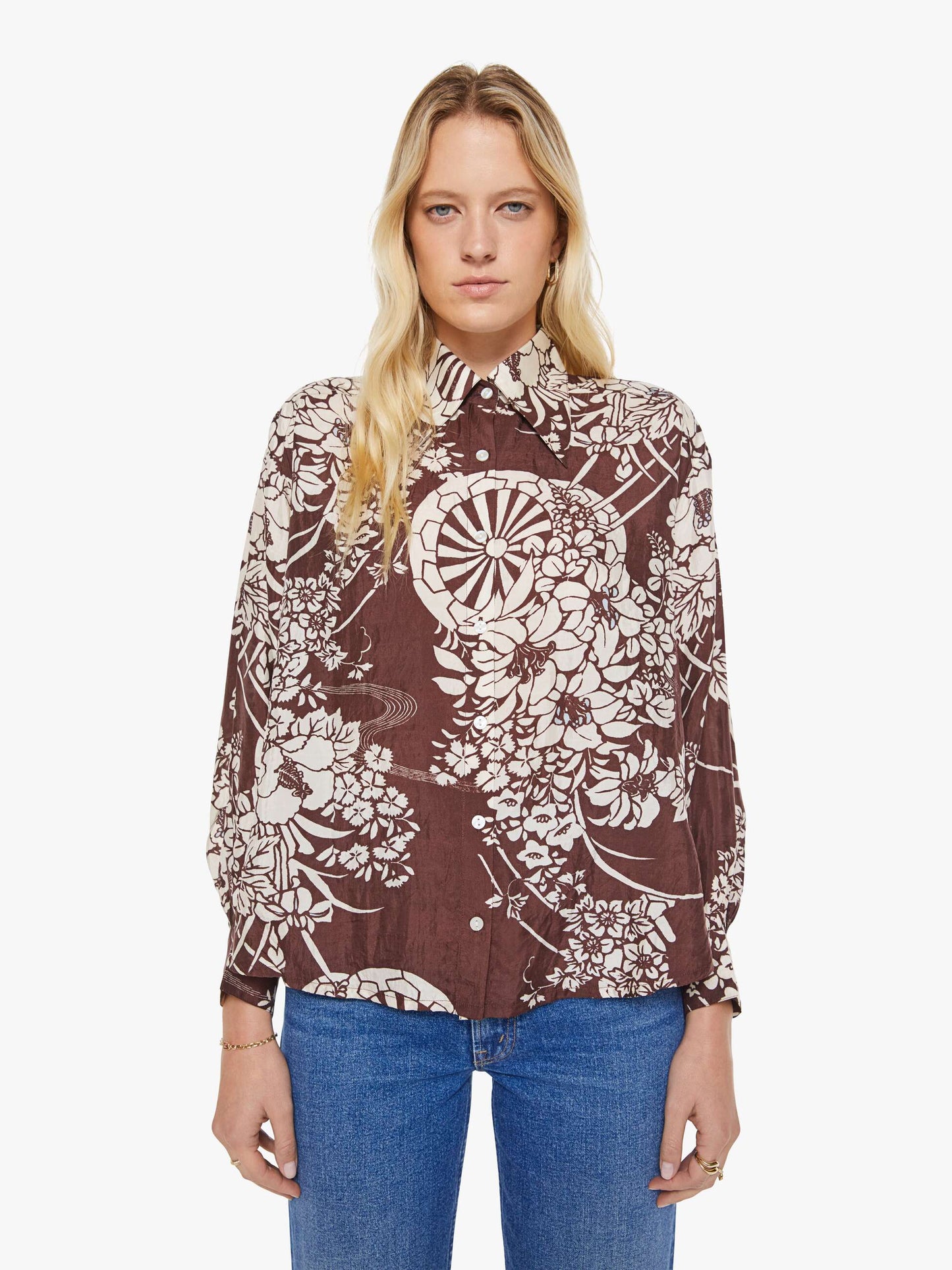 Alix of Bohemia Emery Shirt - Auburn Spoke
