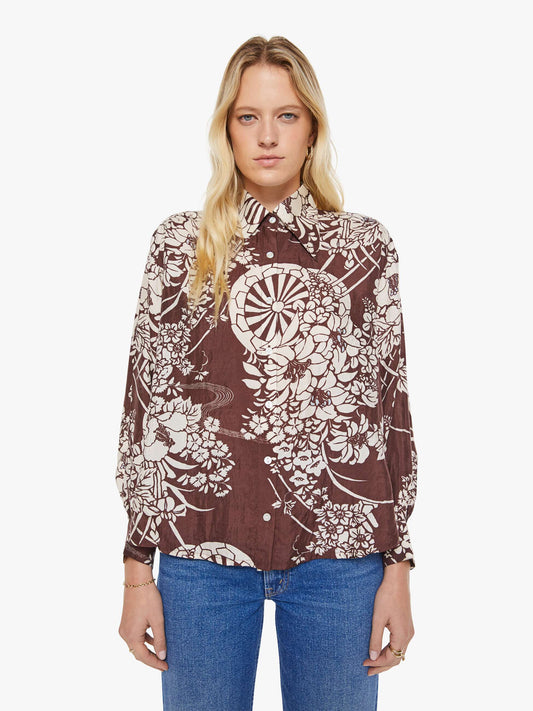Alix of Bohemia Emery Shirt - Auburn Spoke