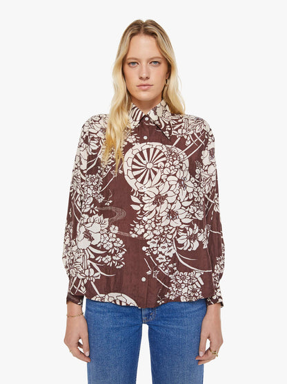 Alix of Bohemia Emery Shirt - Auburn Spoke