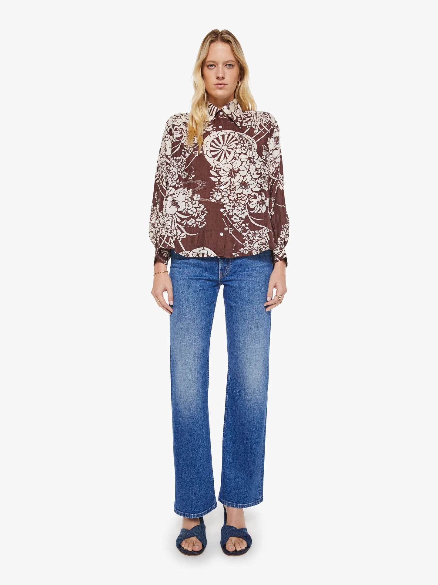 Alix of Bohemia Emery Shirt - Auburn Spoke