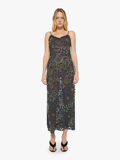 Alix of Bohemia Athens Dress - Onyx Sprig
