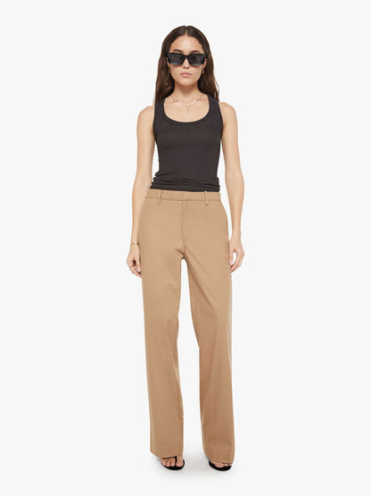 SPRWMN Straight Leg Trousers - Khaki