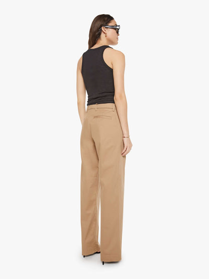 SPRWMN Straight Leg Trousers - Khaki