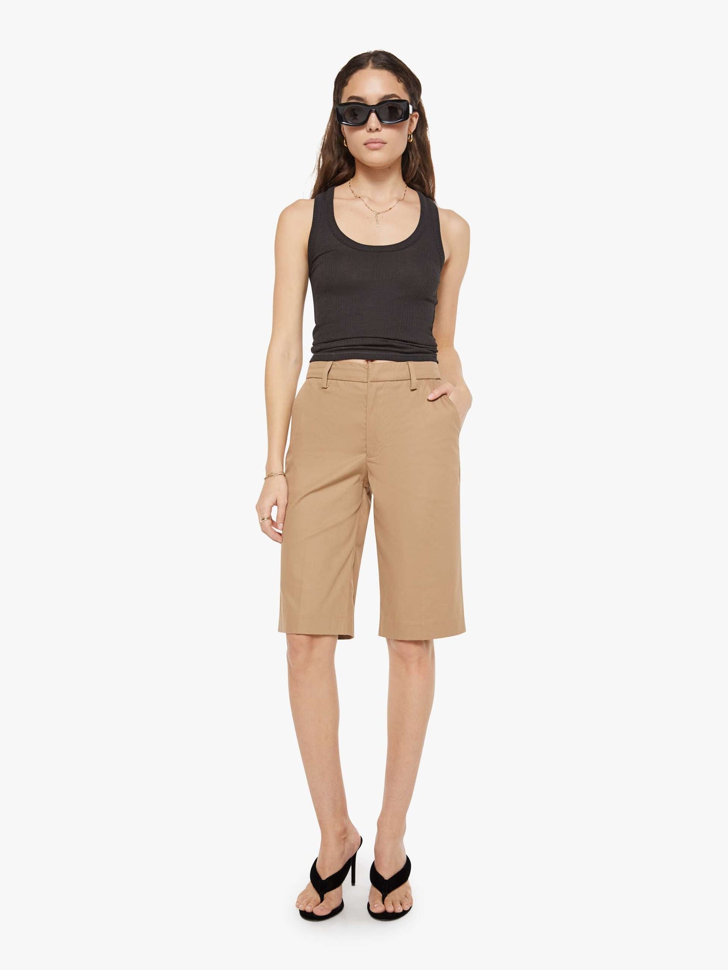 SPRWMN Bermuda Trousers - Khaki
