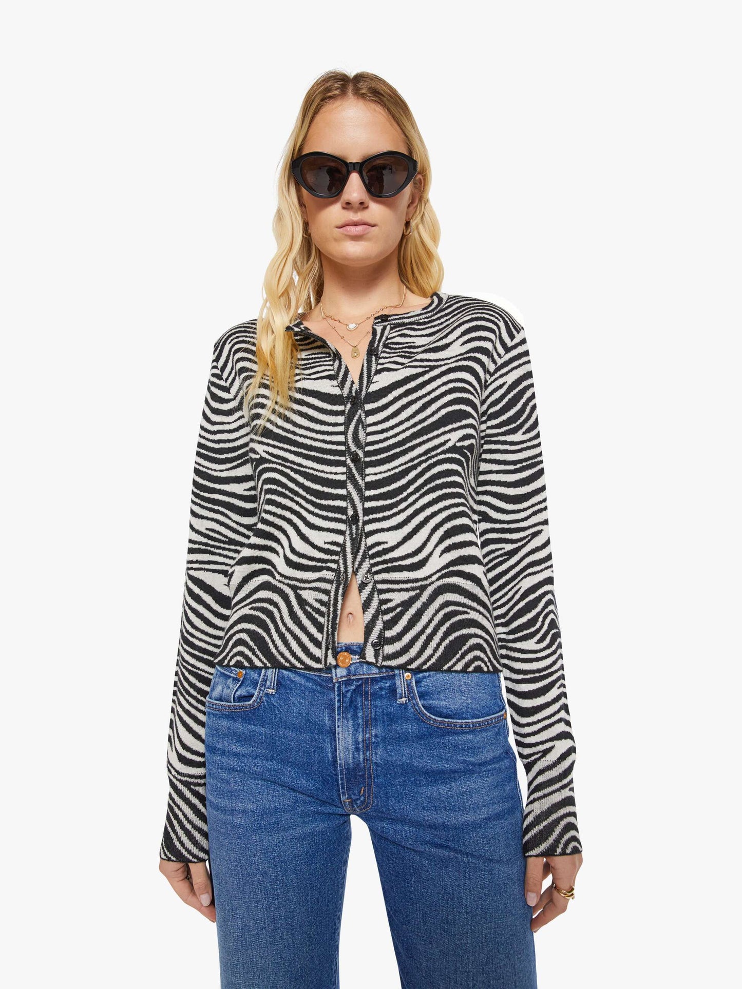 SPRWMN Baby Cardigan - Zebra