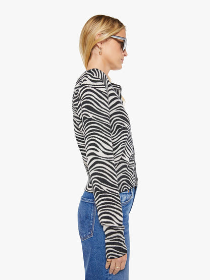 SPRWMN Baby Cardigan - Zebra
